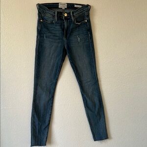 Frame Le High Skinny in Denim